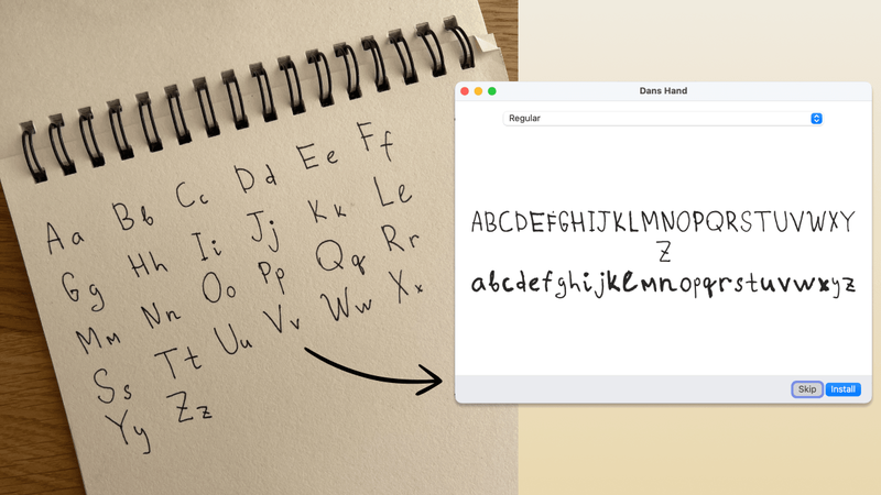 draw-your-font